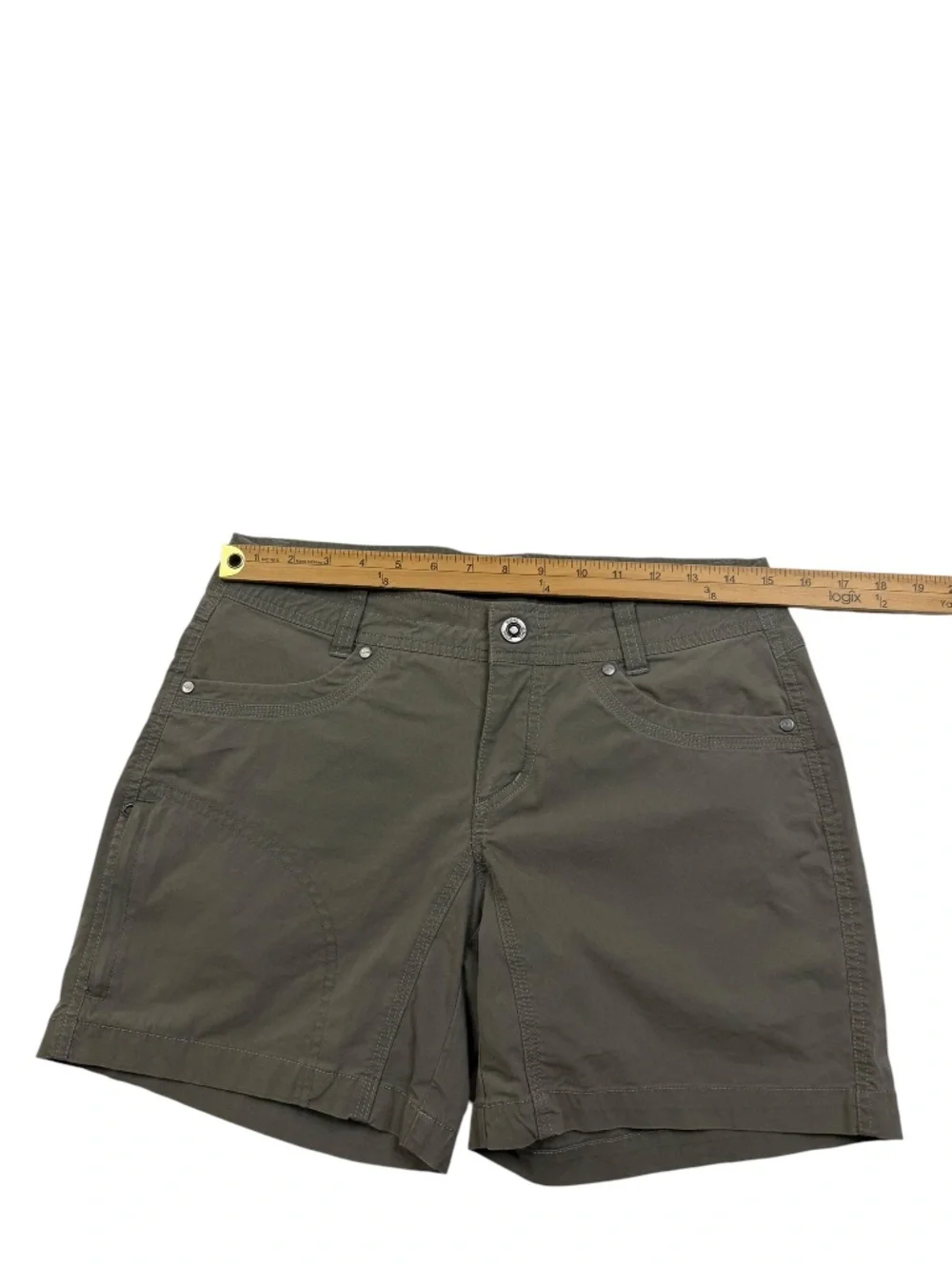 Kuhl Splash 5.5 Hiking Shorts Pine Green Size 6